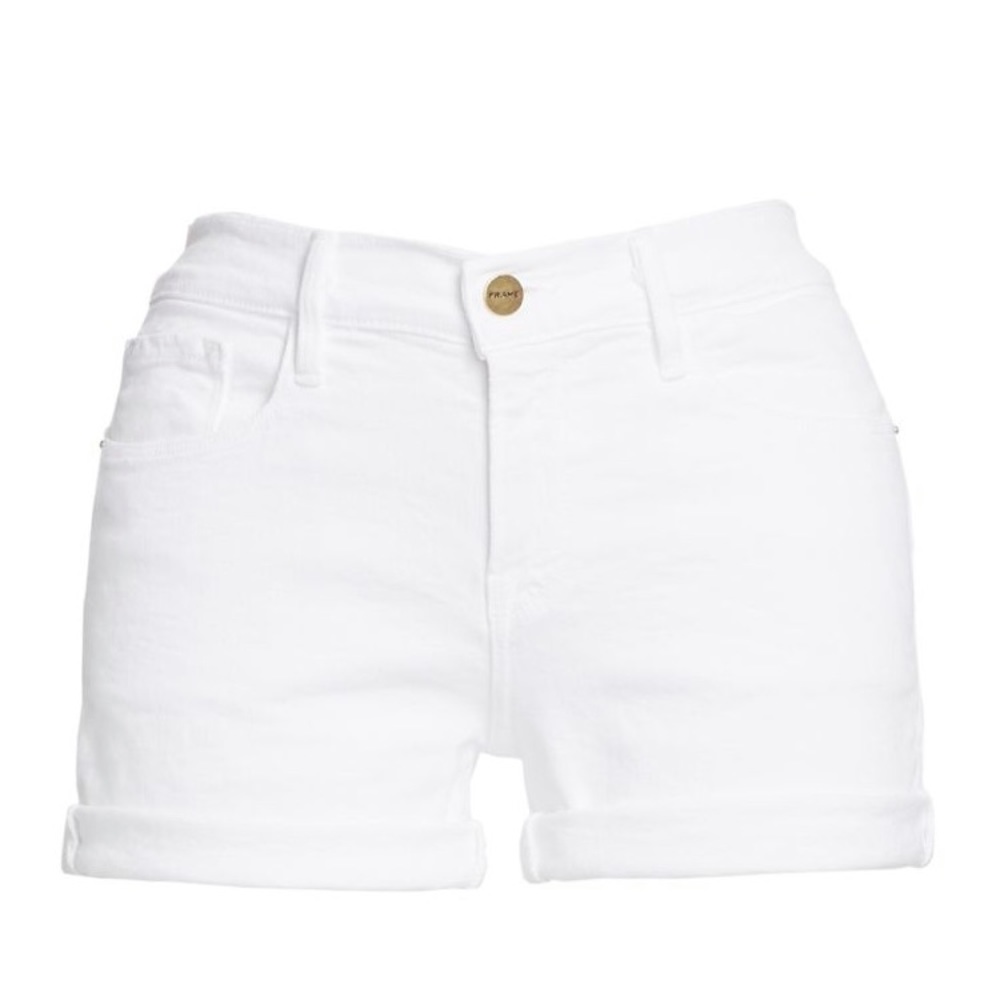 Frame Le Cutoff Denim Shorts